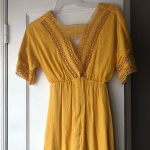 Yellow dress